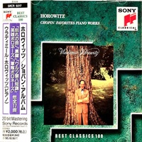 Sony Classical Japan : Horowitz - Chopin Works